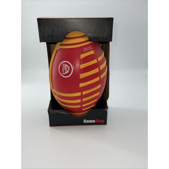 GameStop EA Sports Red and Yellow Football Exclusive Kansas City Chiefs - Picture 1 of 6